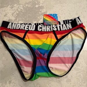 Andrew Christian Briefs, NWT, Large